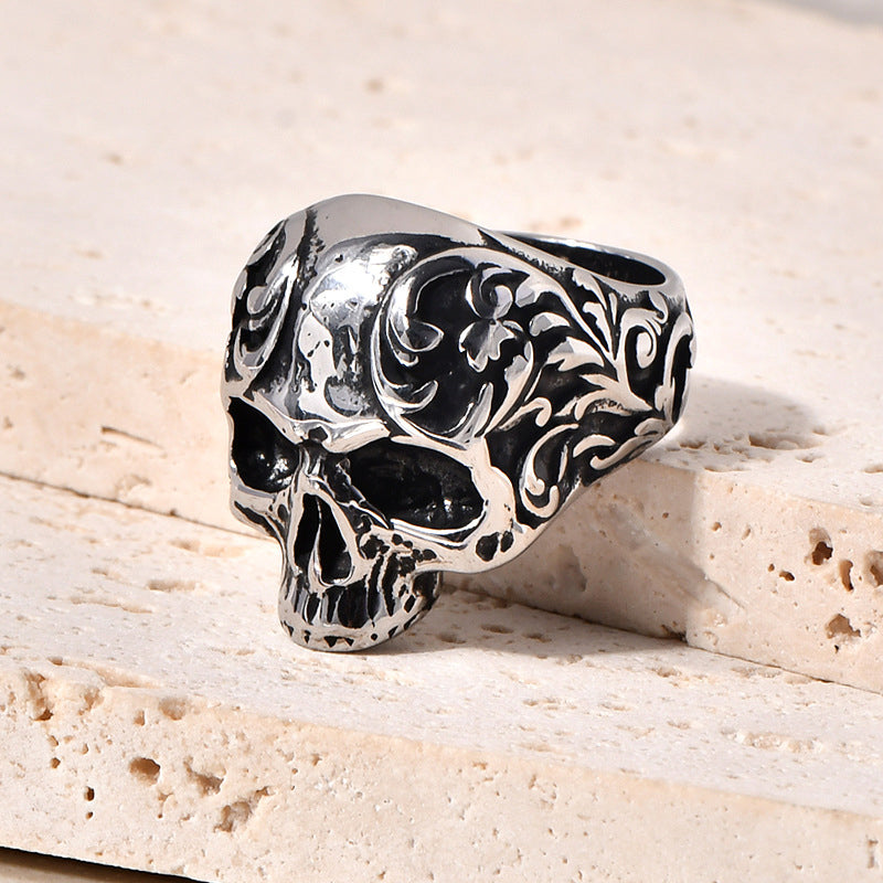 Lisslune | Punk Style Titan Skull Ring