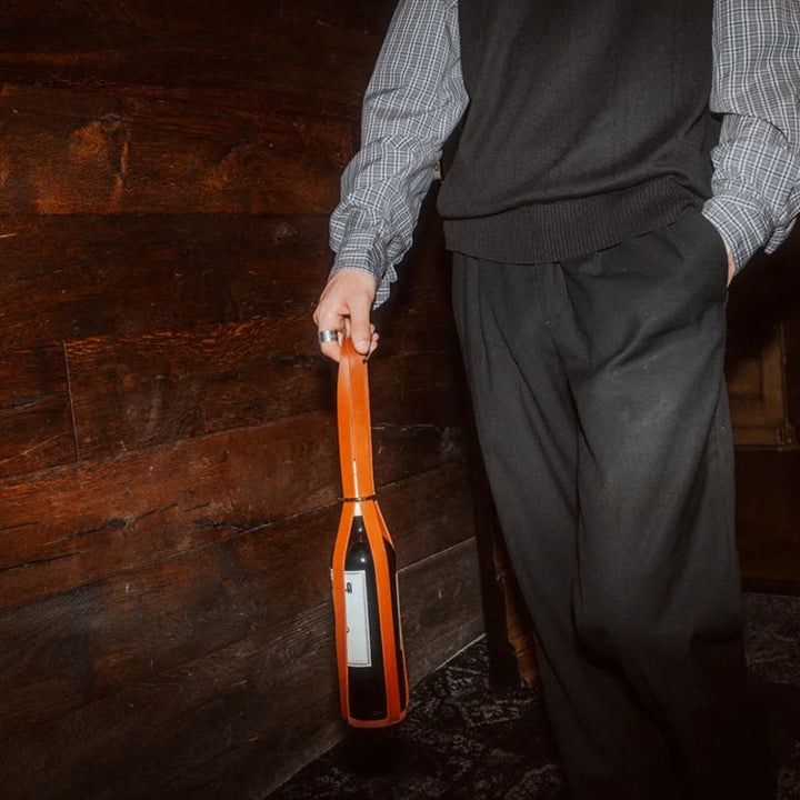 Lisslune | Leather Wine Barrel