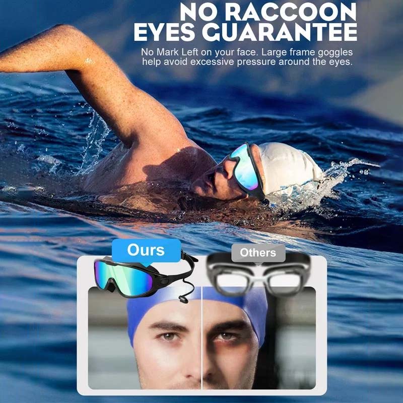 Lisslune | Wide View Anti-Fog Swim Goggles