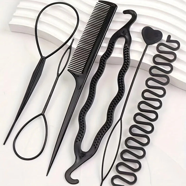 Lisslune | Hair Styling Accessories 6 Piece/Set