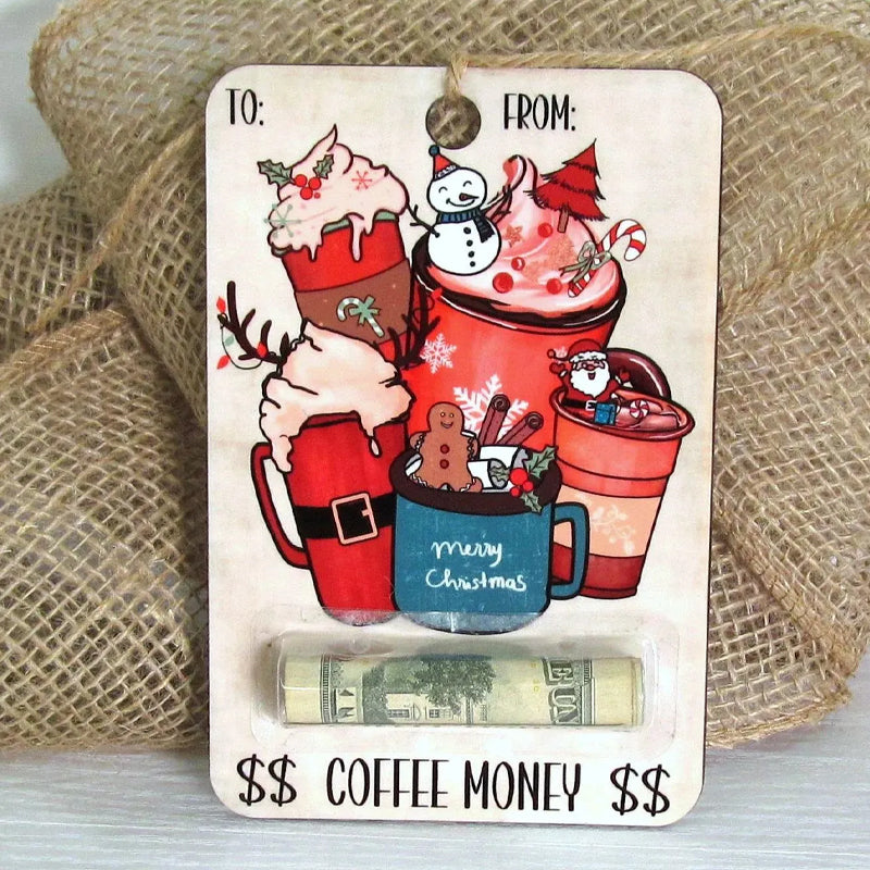 Lisslune | Santa Christmas money holder