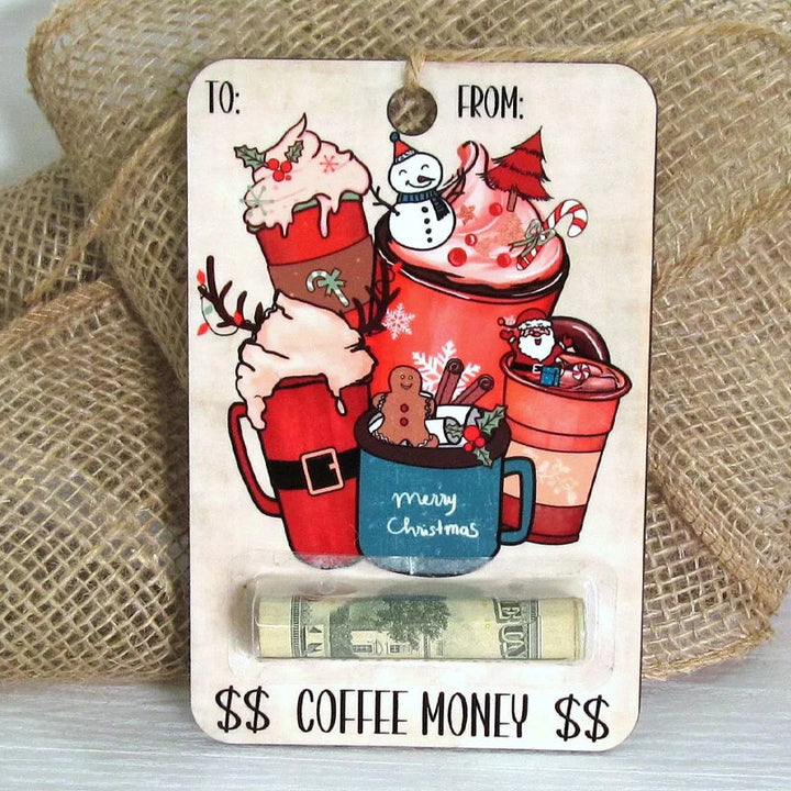 Lisslune | Santa Christmas money holder