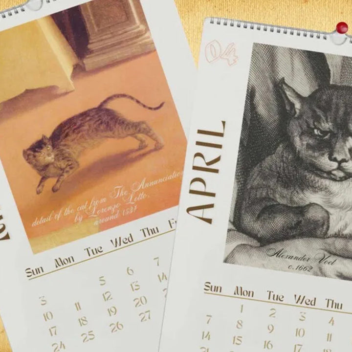 Lisslune | 2024 Wall Calendar, Funny Art Novelty Gift