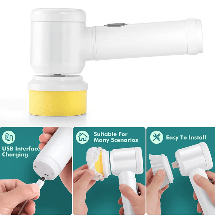 Lisslune | Saker Rechargeable Electric Cleaning Brush