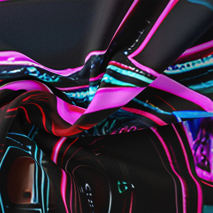 Lisslune | TurboGlow - Neon Racecar Duvet Set