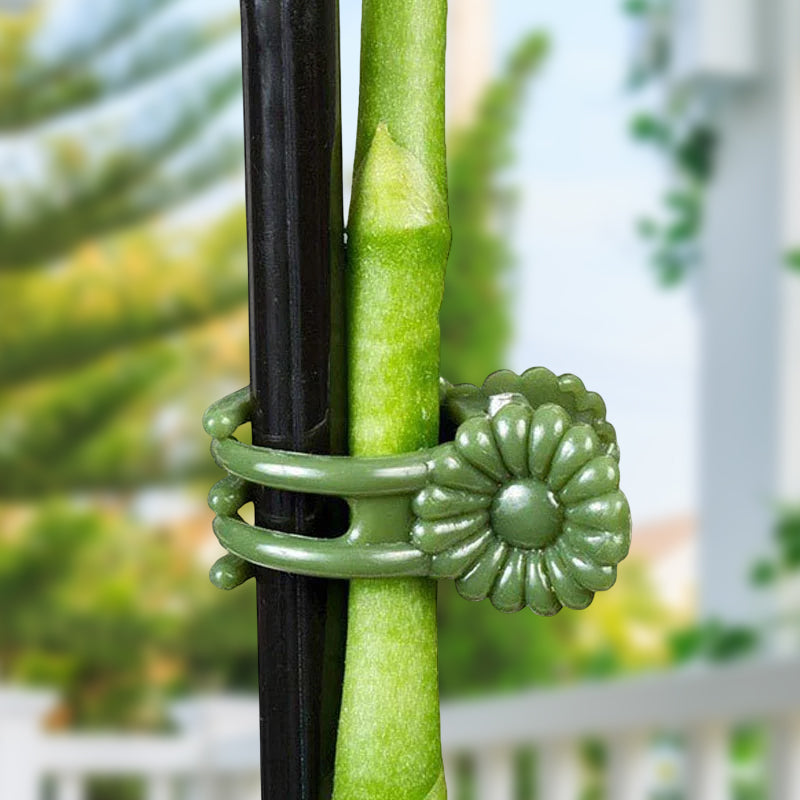 Lisslune | Mounting clip for plants and flowers on support poles