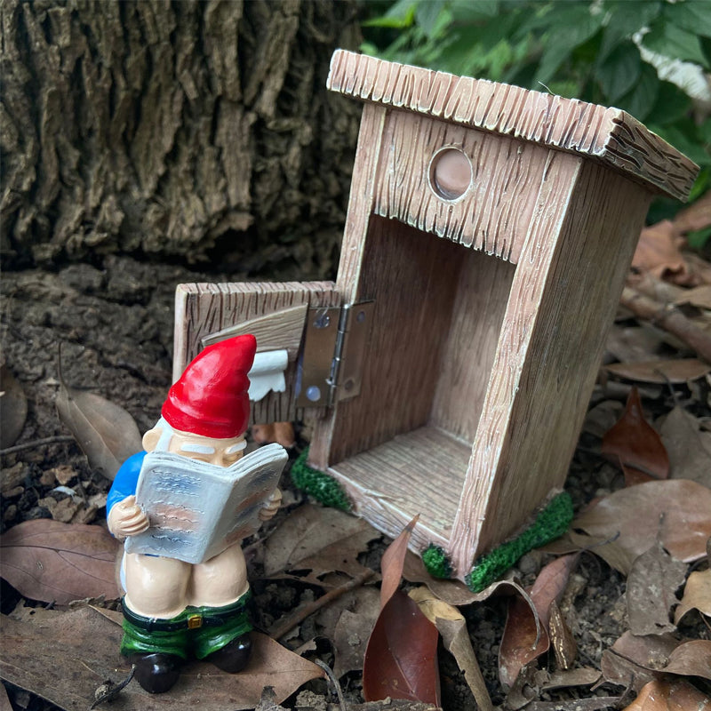 Lisslune | Funny Gnome Garden Statue