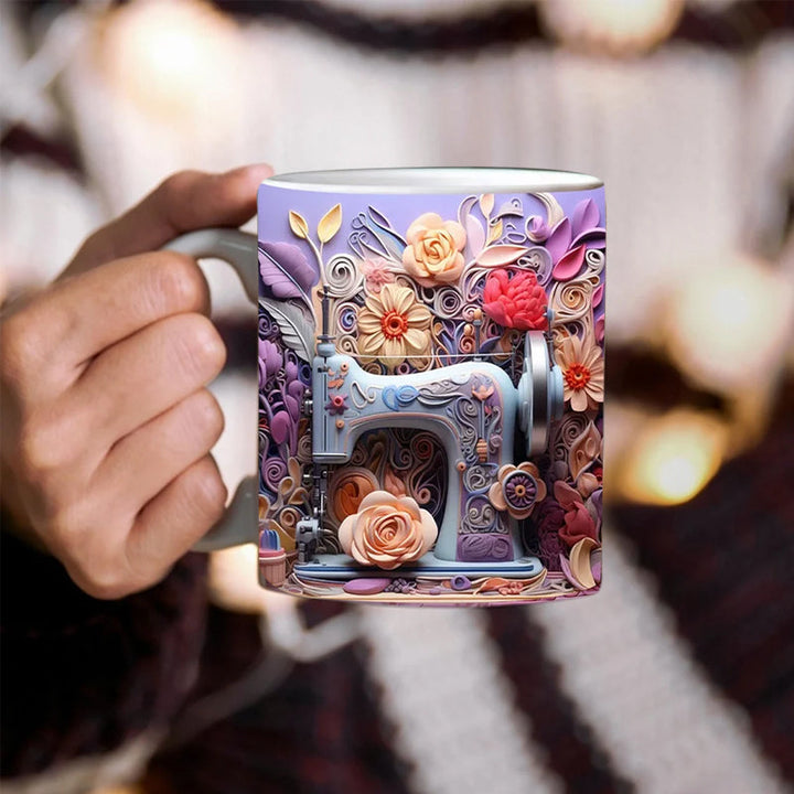 Lisslune | 3D sewing machine printed water cup