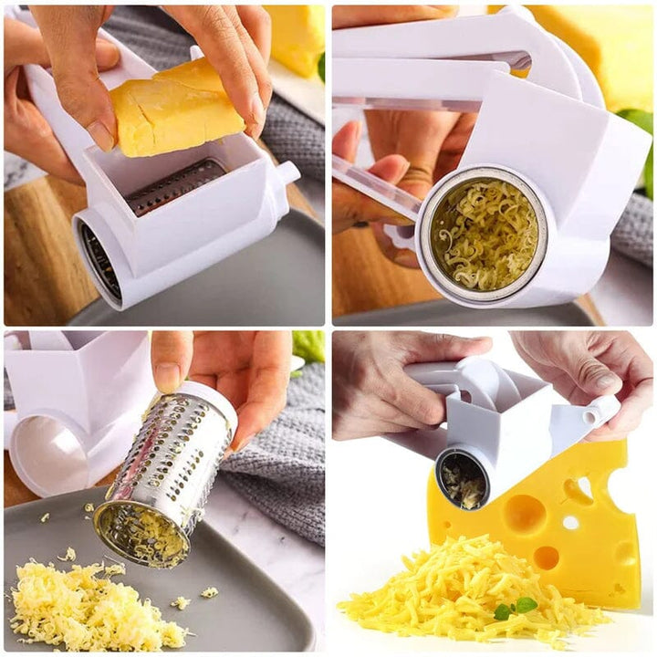 Lisslune | Manual Cutter Rotating Cheese Grater