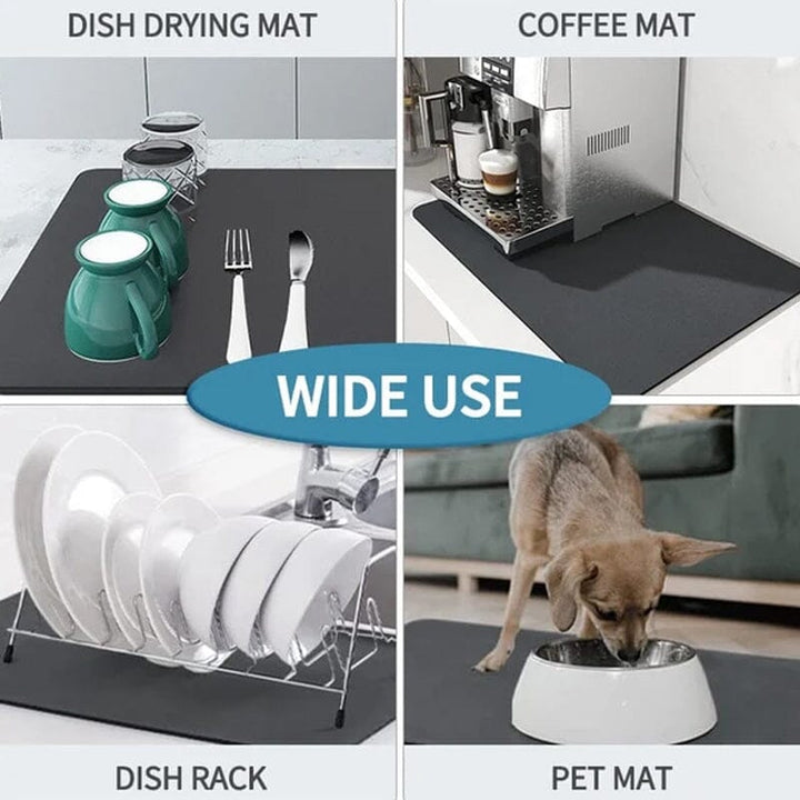 Lisslune | Kitchen Super Absorbent Draining Mat
