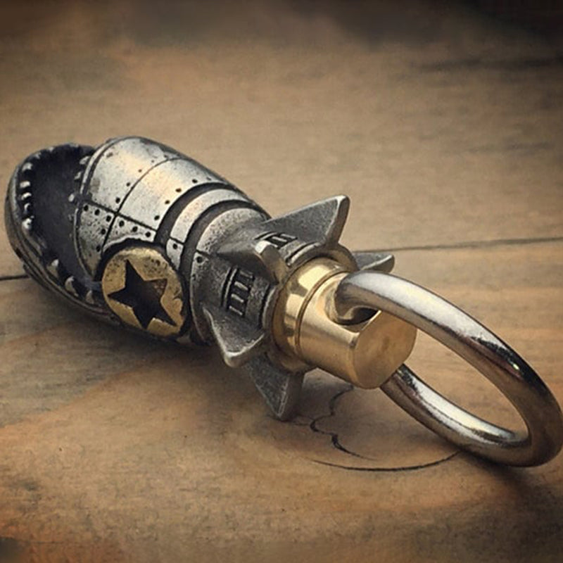 Lisslune | Shark Rocket Bomb Keychain
