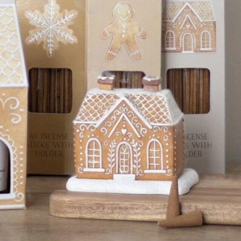 Lisslune | Gingerbread House Incense Holder