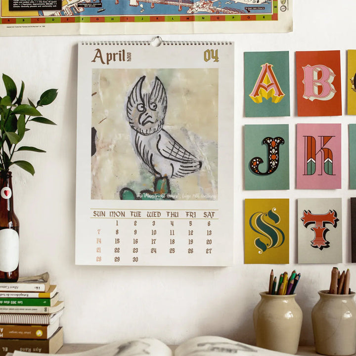 Lisslune | Medieval Owl Calendar