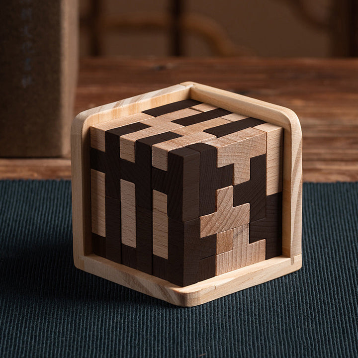 Lisslune | Wood intelligence toy brain teaser game