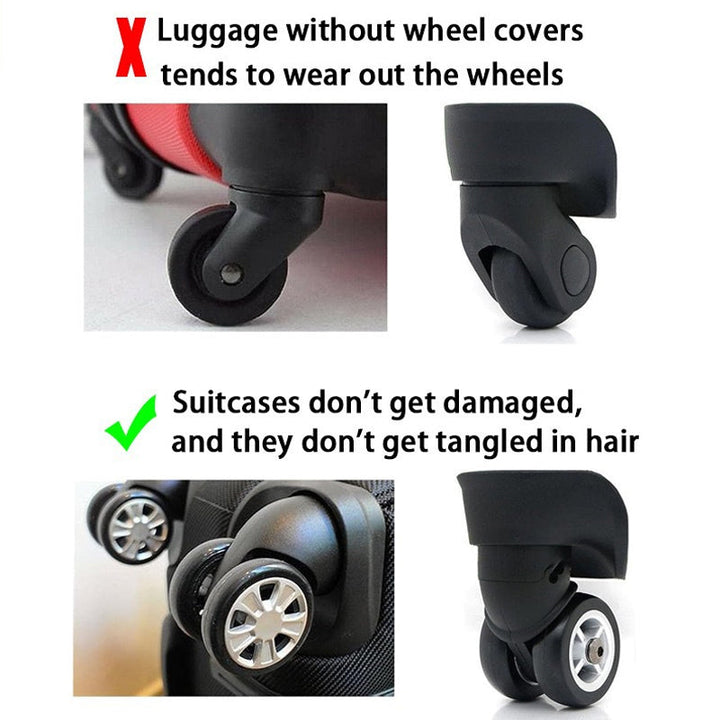 Lisslune | Luggage Compartment Wheel Cover (8 Pieces)