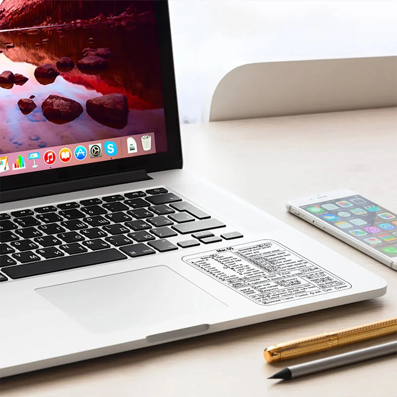Lisslune | Keyboard Shortcut Stickers