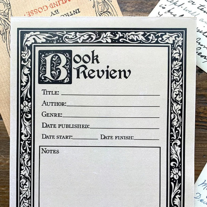 Lisslune | Stationery of the medieval notepad series