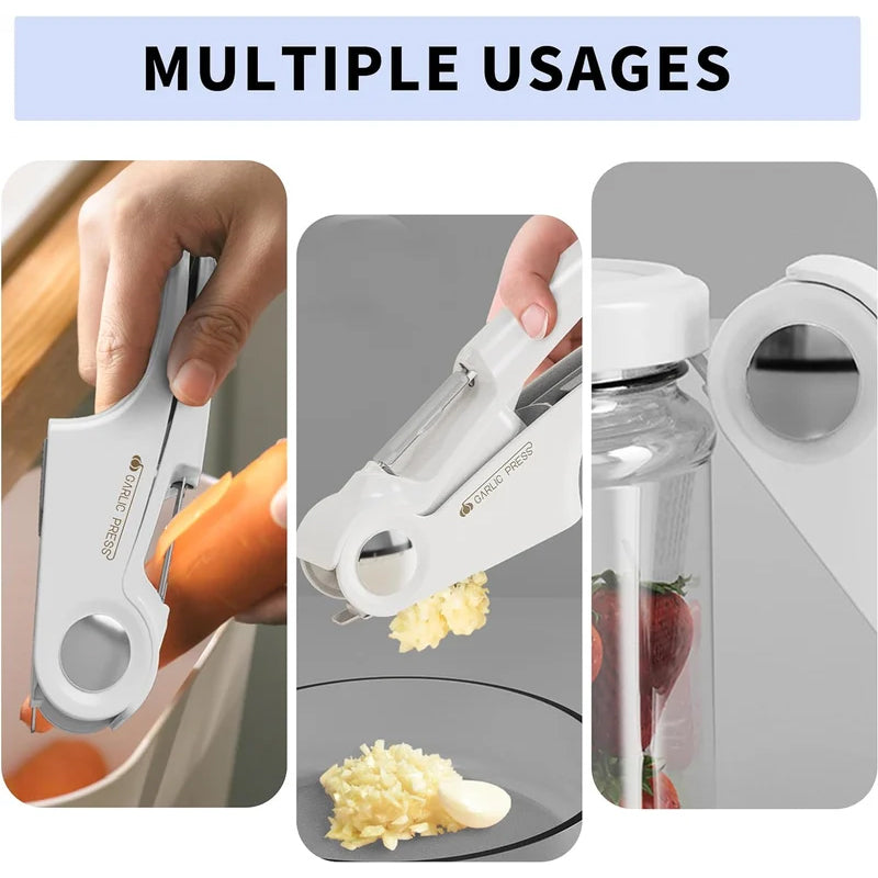 Lisslune | Garlic Press Stainless Steel