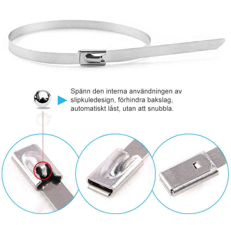 Lisslune | Multifunctional Tension Band Metal (100 pcs)