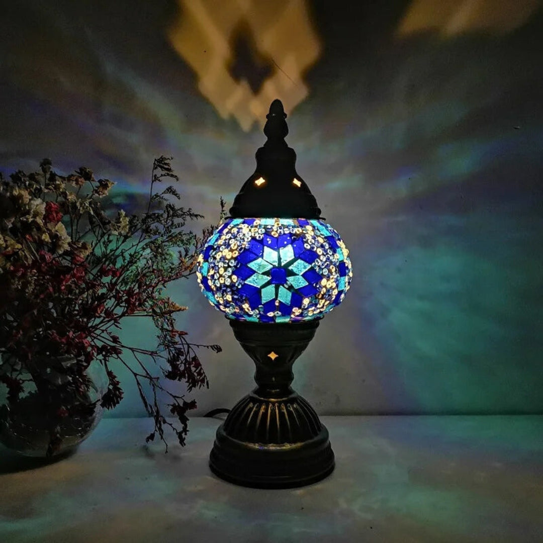 Lisslune | Mosaic Colorful Pattern Table Lamp