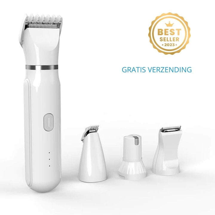 Lisslune | PETGROOM PRO – 4-in-1 Pet Trimmer for Fur & Nail Care