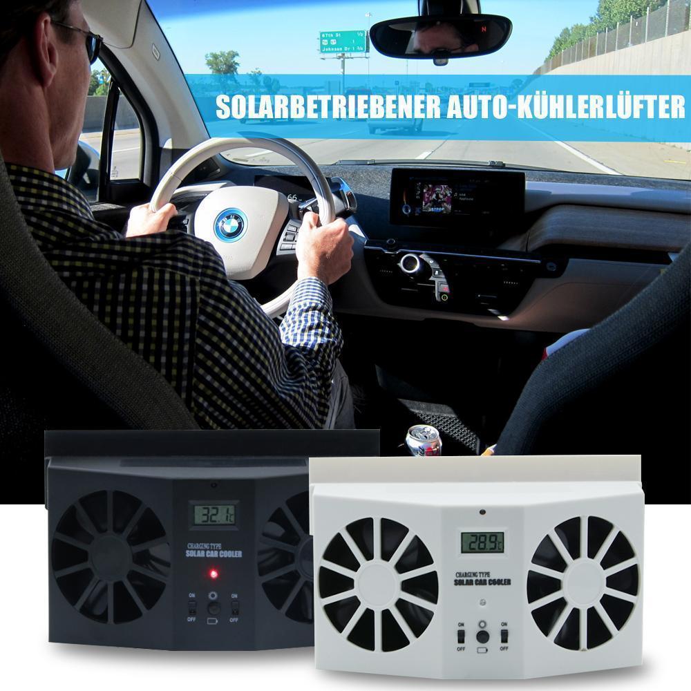 Lisslune | Solar-powered Car Cooler Fan