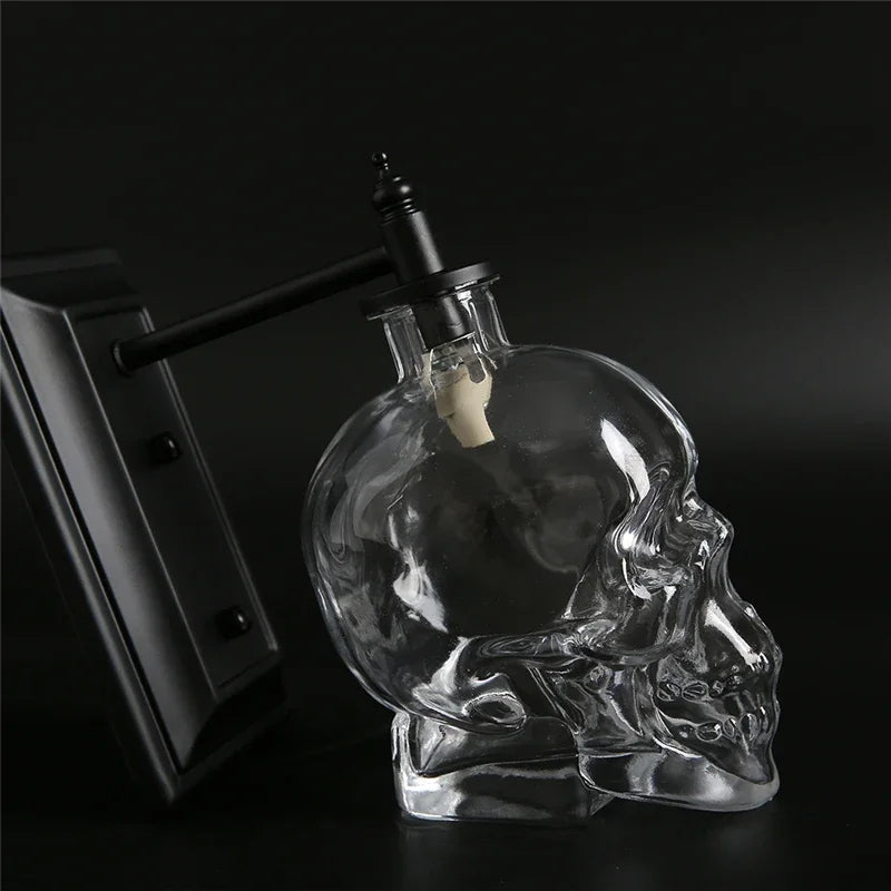 Lisslune | Gothic Skull Bottle Retro Wall Lamp