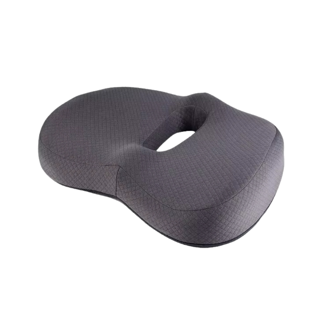 Lisslune | Orthopedic Seat Cushion | Ergonomic Design for Back Pain Relief & Comfort at Home or Office