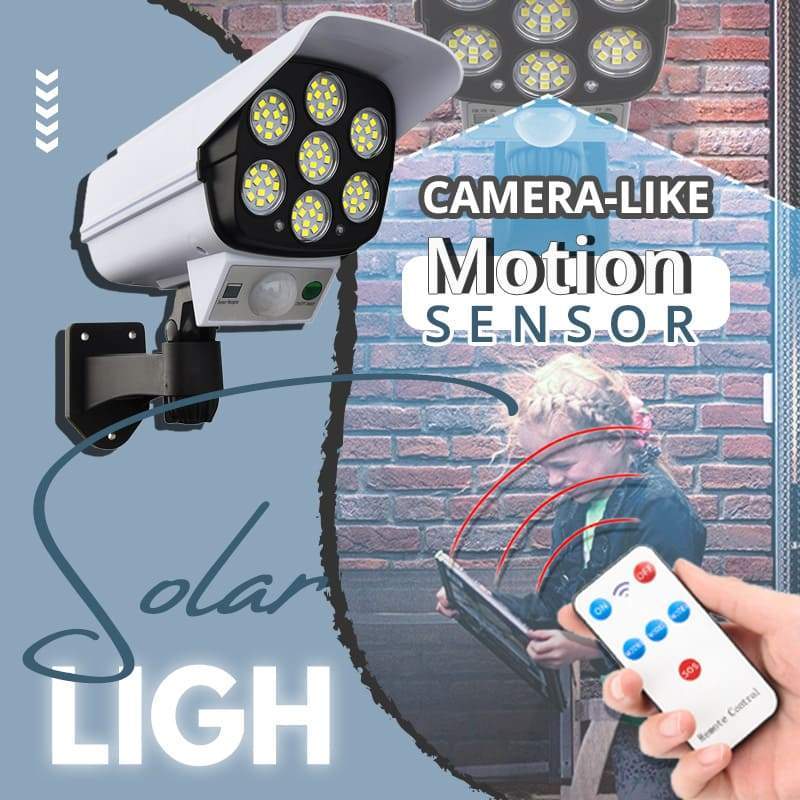 Lisslune | Camera-like Motion Sensor Solar Light