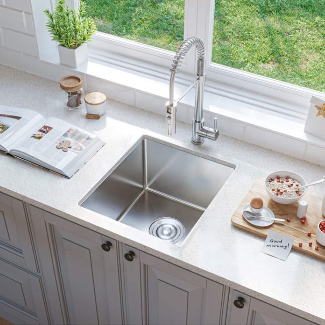 Lisslune | Stainless Steel Sink 37x45 Satin Inox