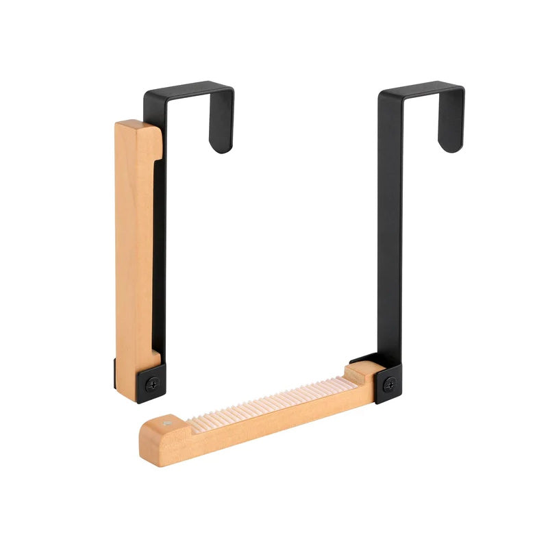 Lisslune | Folding Wood Over The Door Hooks