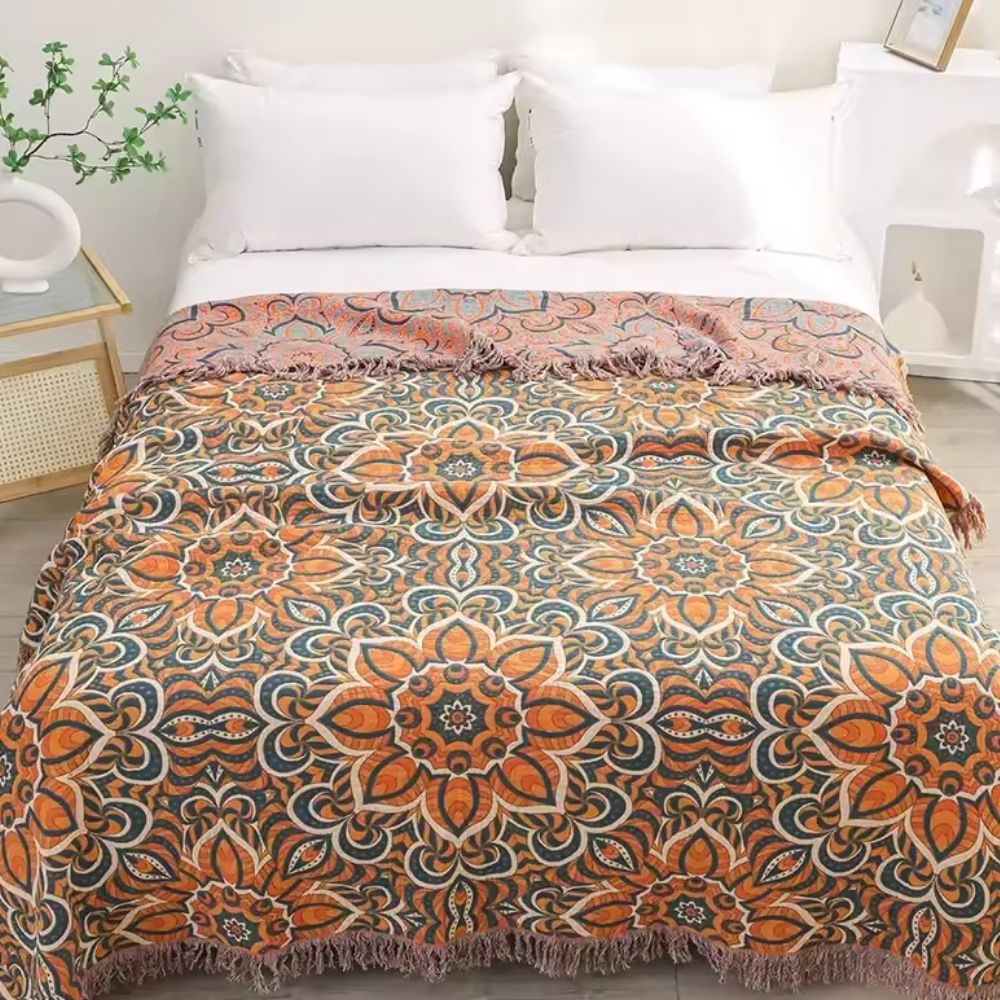 Lisslune | Sienna Sun Cotton Blanket