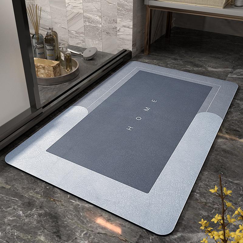 Lisslune | Absorbent Microfiber Bath Mat | Quick-Dry Soft Bathroom Rug for Shower & Bath Use
