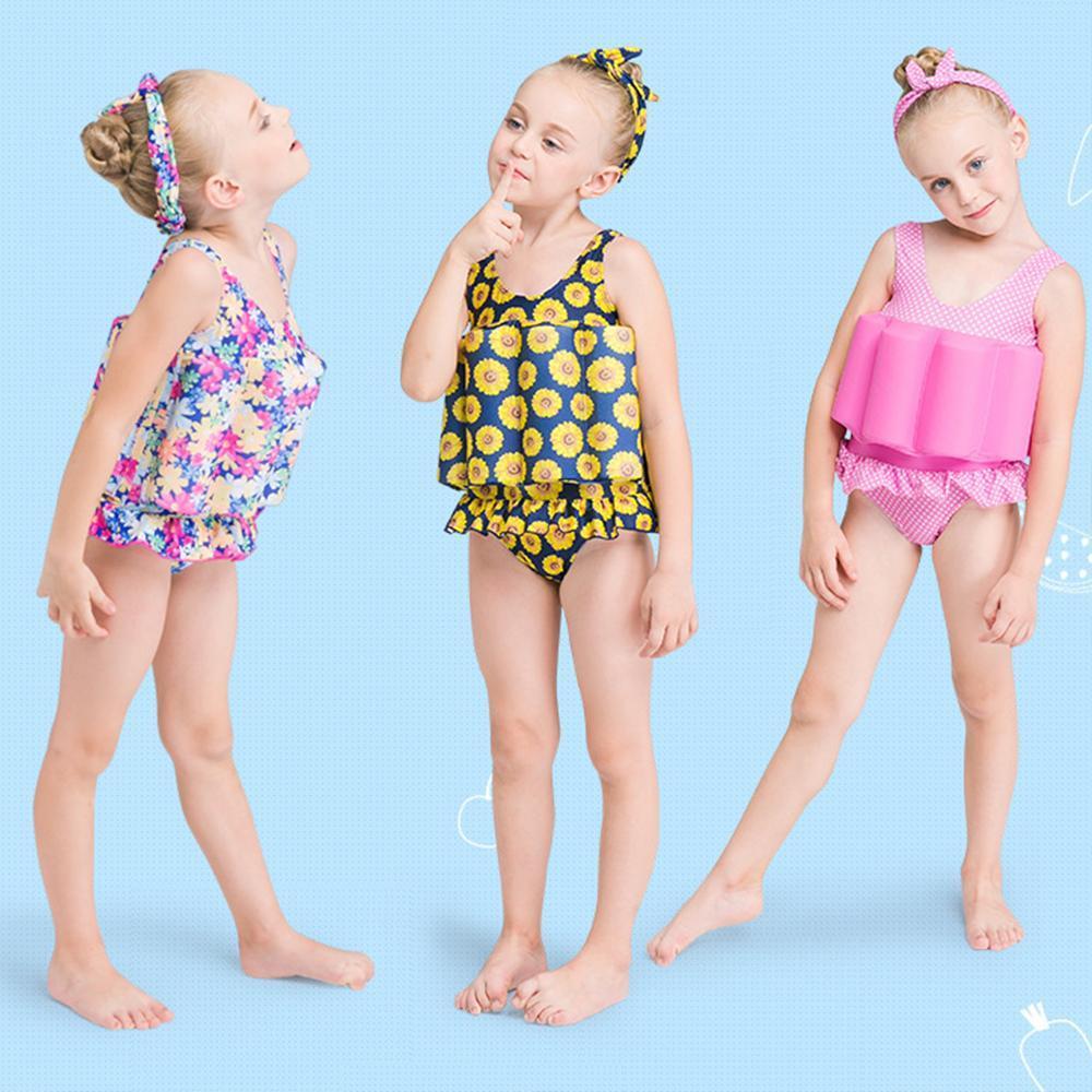 Lisslune | Swimsuit with swim aid for children