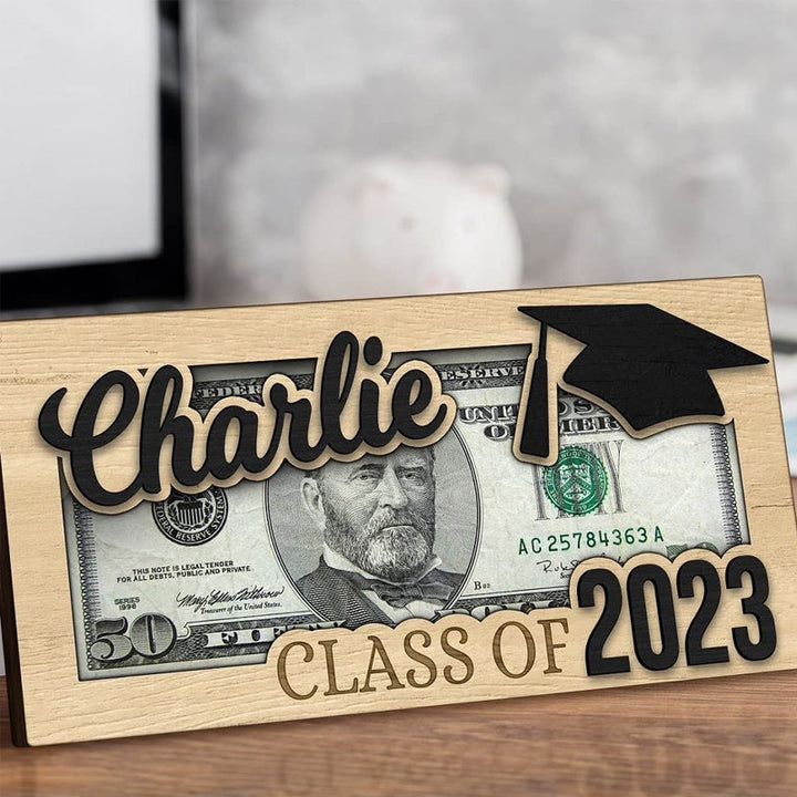 Lisslune | Personalized graduation money holder