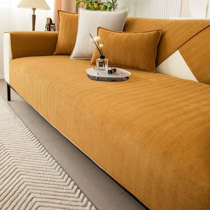 Lisslune | Non-Slip Stretch Sofa Cover – Comfortable Couch Protector