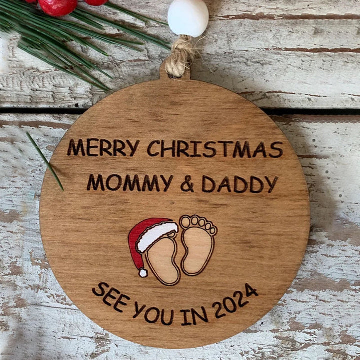 Lisslune | See You in 2024 Christmas Tree Ornament