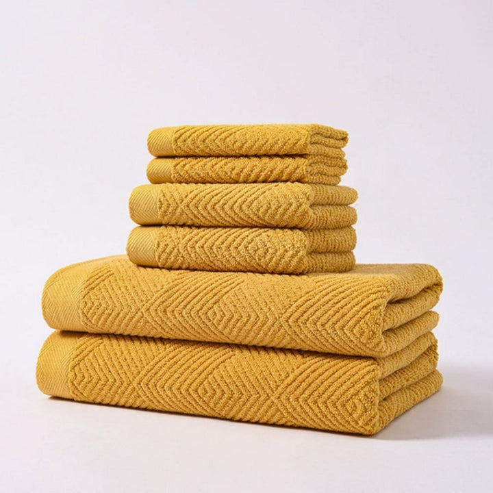 Lisslune | Cascade Supreme Cotton Towels | 6pcs Set