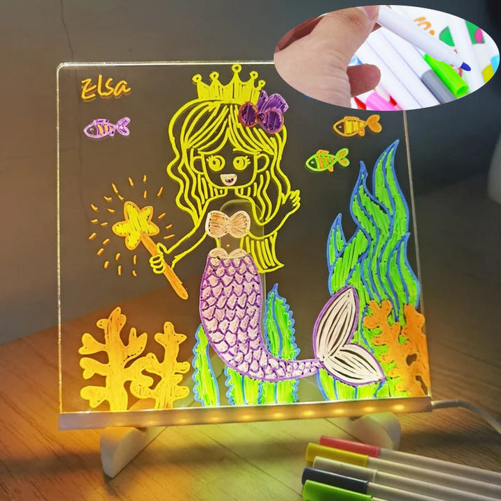 Lisslune | LED-Whiteboard with Colors