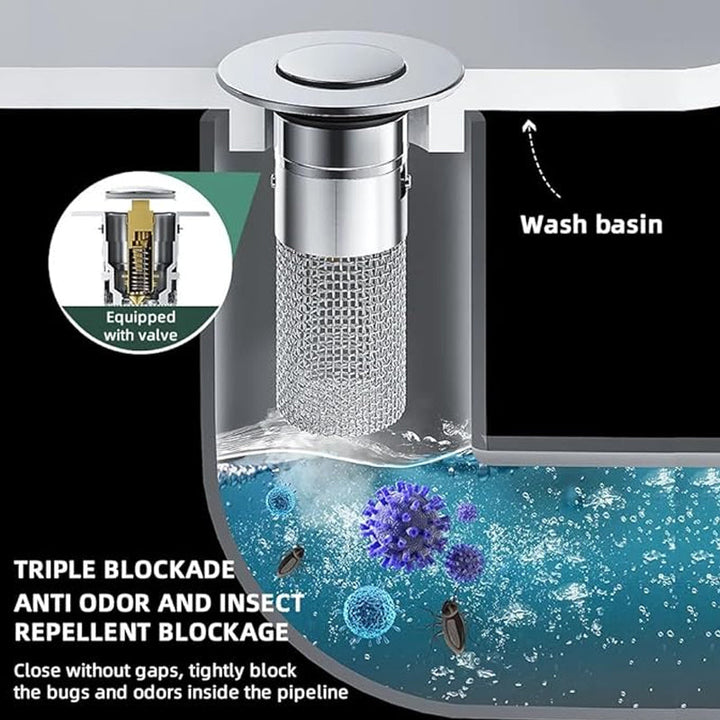 Lisslune | Stainless Steel Floor Drain Filter