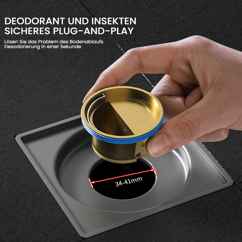 Lisslune | Deodorant core for bathroom floor drain