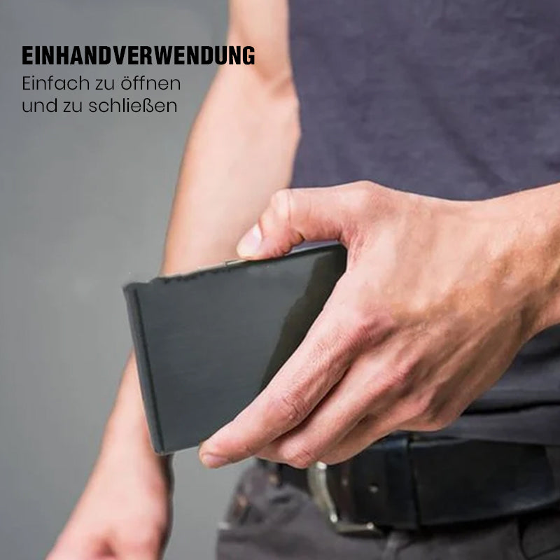 Lisslune | Ultral thin card case with theft and demagnetization protection