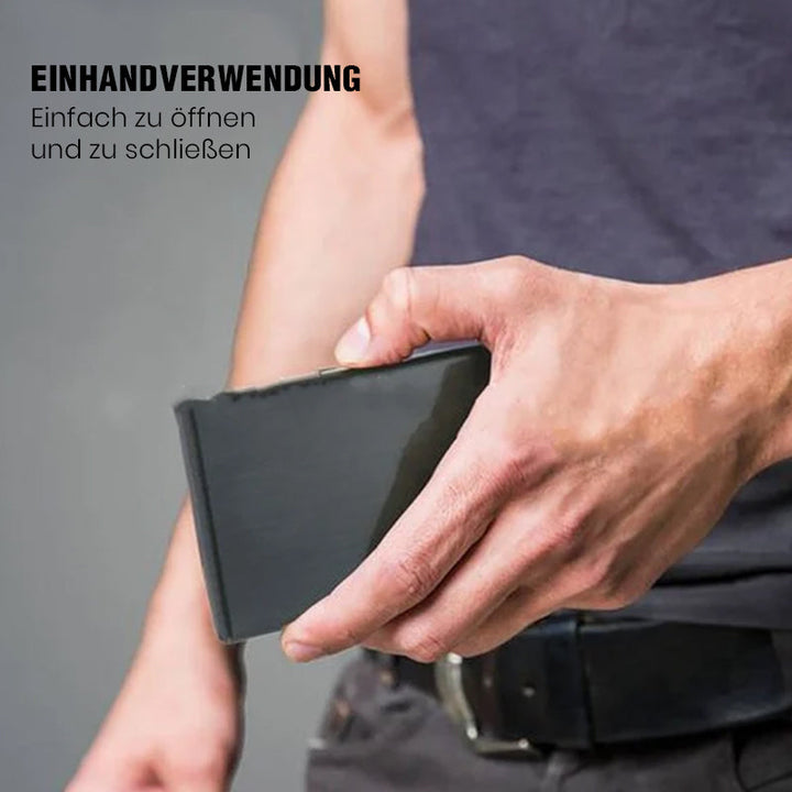 Lisslune | Ultral thin card case with theft and demagnetization protection
