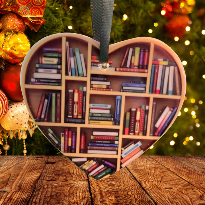 Lisslune | Sweet Heart Shaped Book Shelf Decoration
