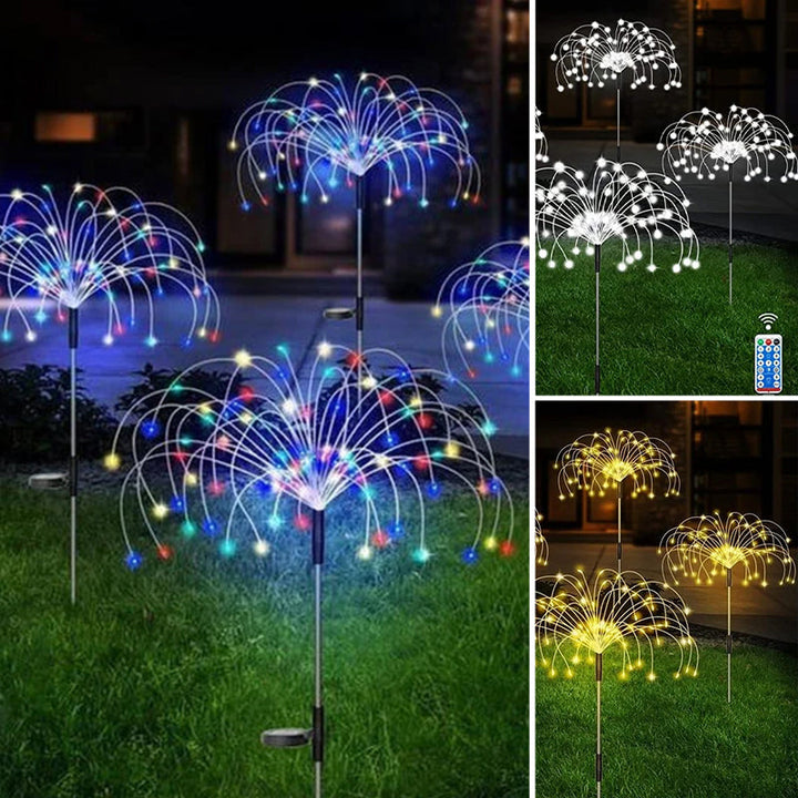 Lisslune | Waterproof Solar Garden Fireworks Lamp