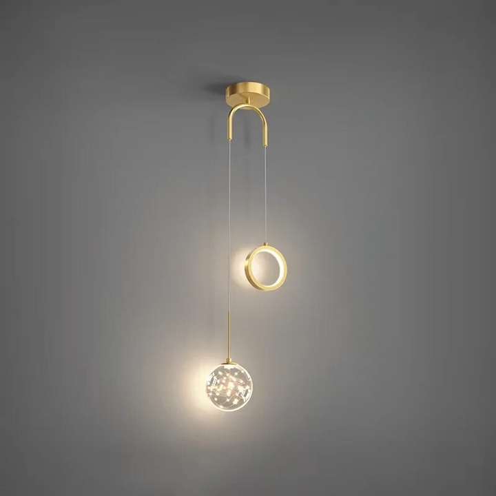 Lisslune | Modern LED Pendant Light for Stylish Ambiance in Bedroom and Dining Room