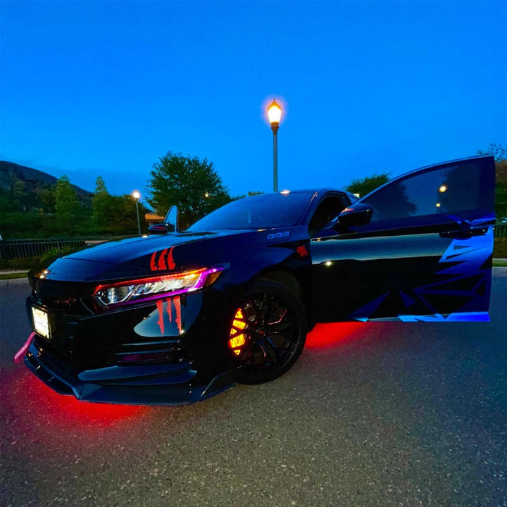 Lisslune | Car Chassis Remote Control Colorful Ambient Lights