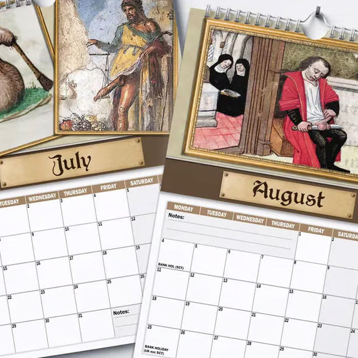 Lisslune | Medieval Tail Pictures - Calendar 2025