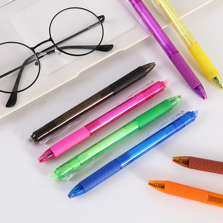 Lisslune | Multicolored erasable gel pens (12 pcs)