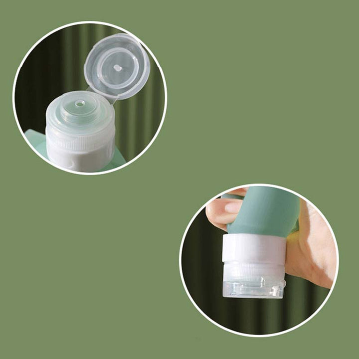 Lisslune | Portable Silicone Travel Bottle with Large Diameter